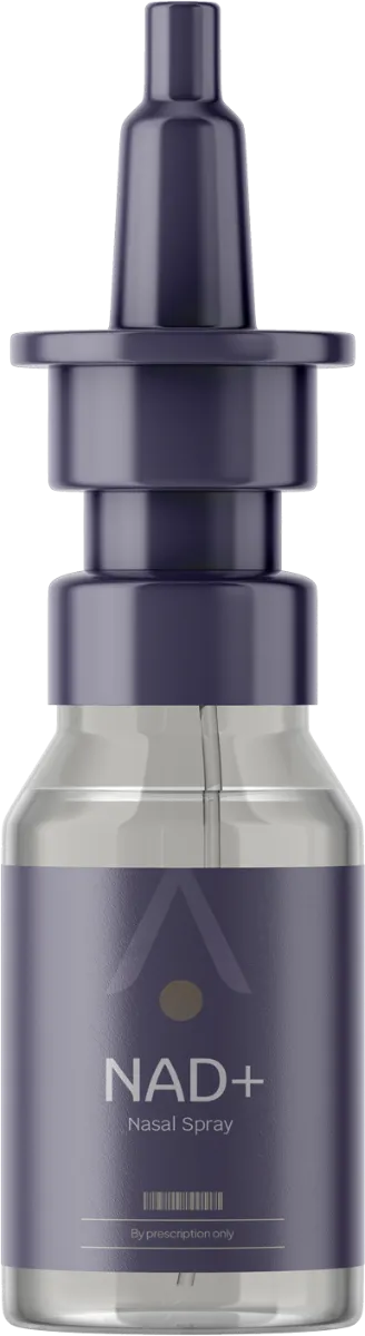 CoreAge Rx NAD+ nasal spray bottle