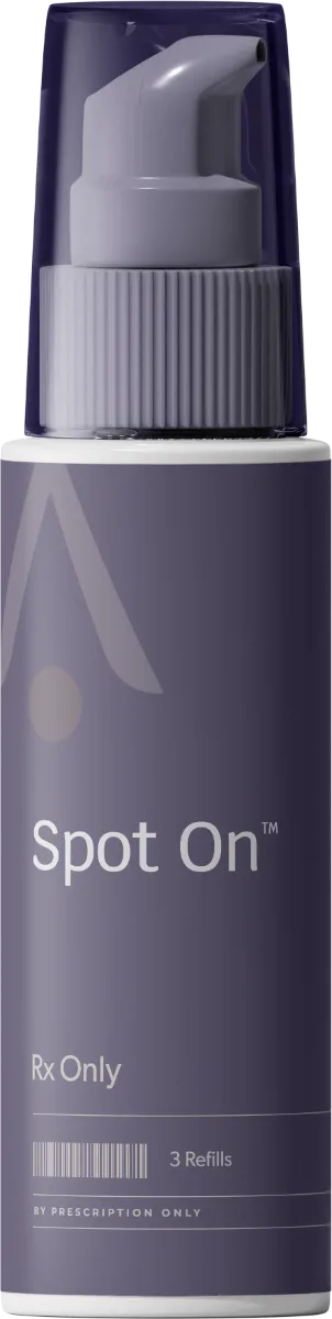 CoreAge Rx Spot On topical cream bottle