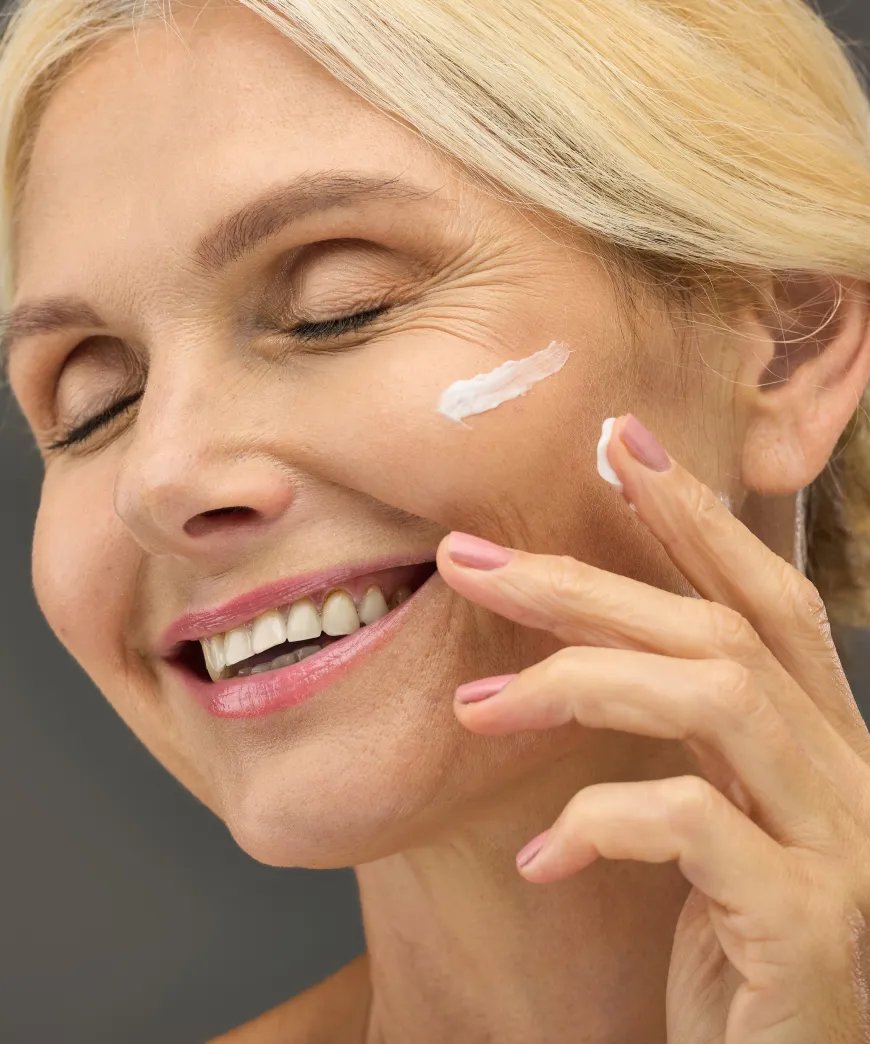 blonde cream