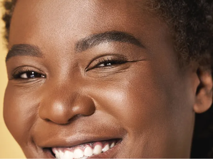 celebrating beauty with a radiant young african am utc