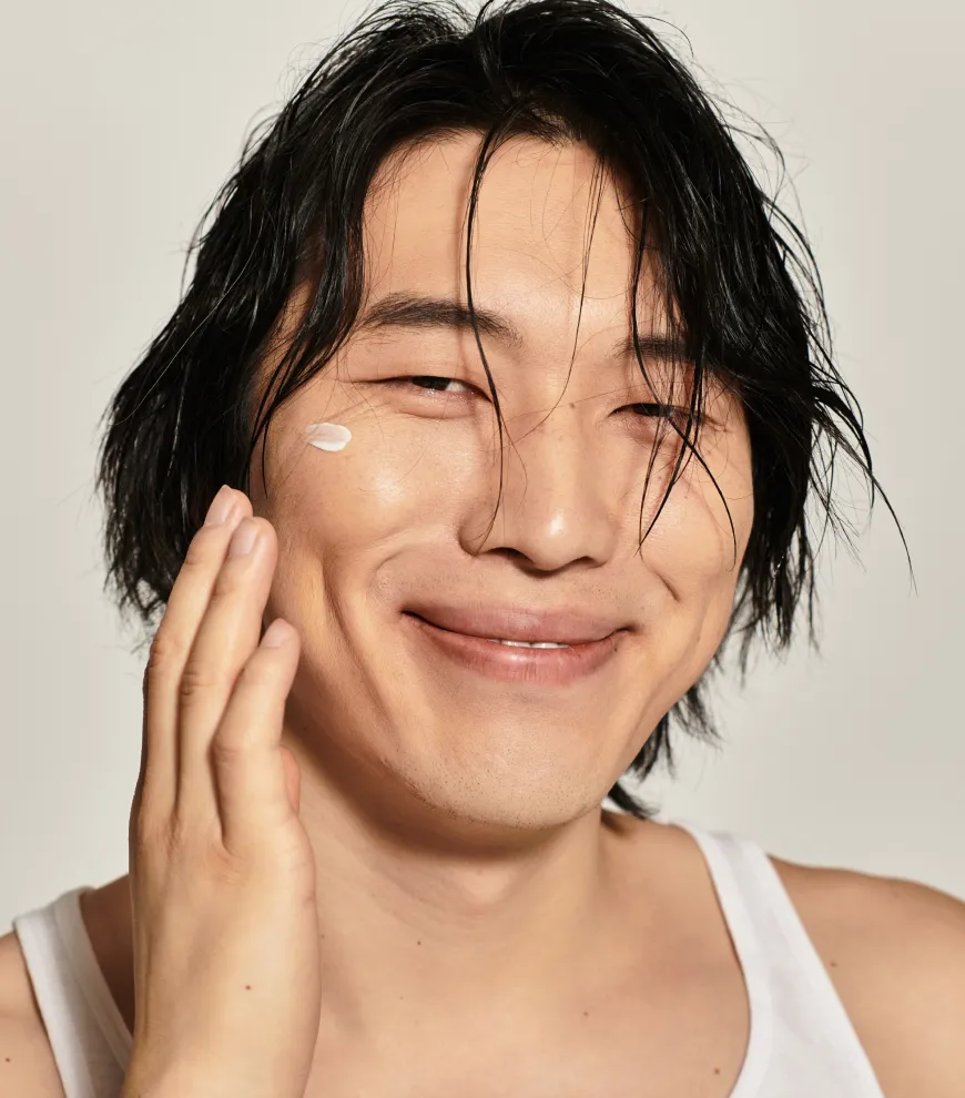 cream face